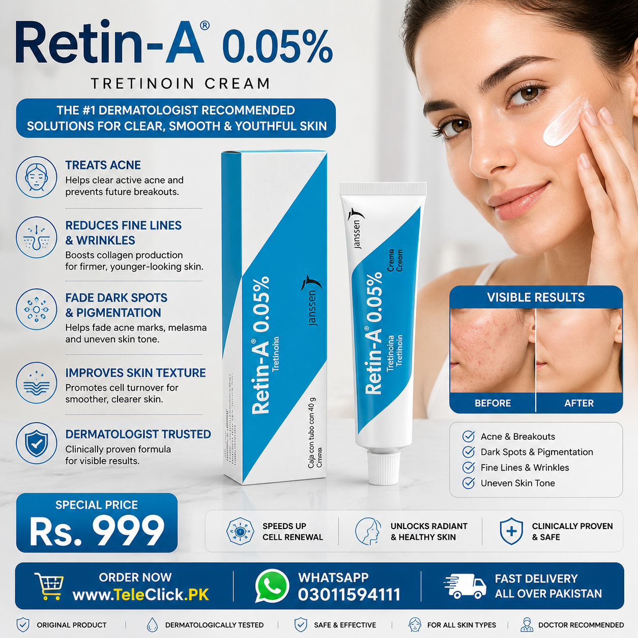 New Retino A Cream In Pakistan