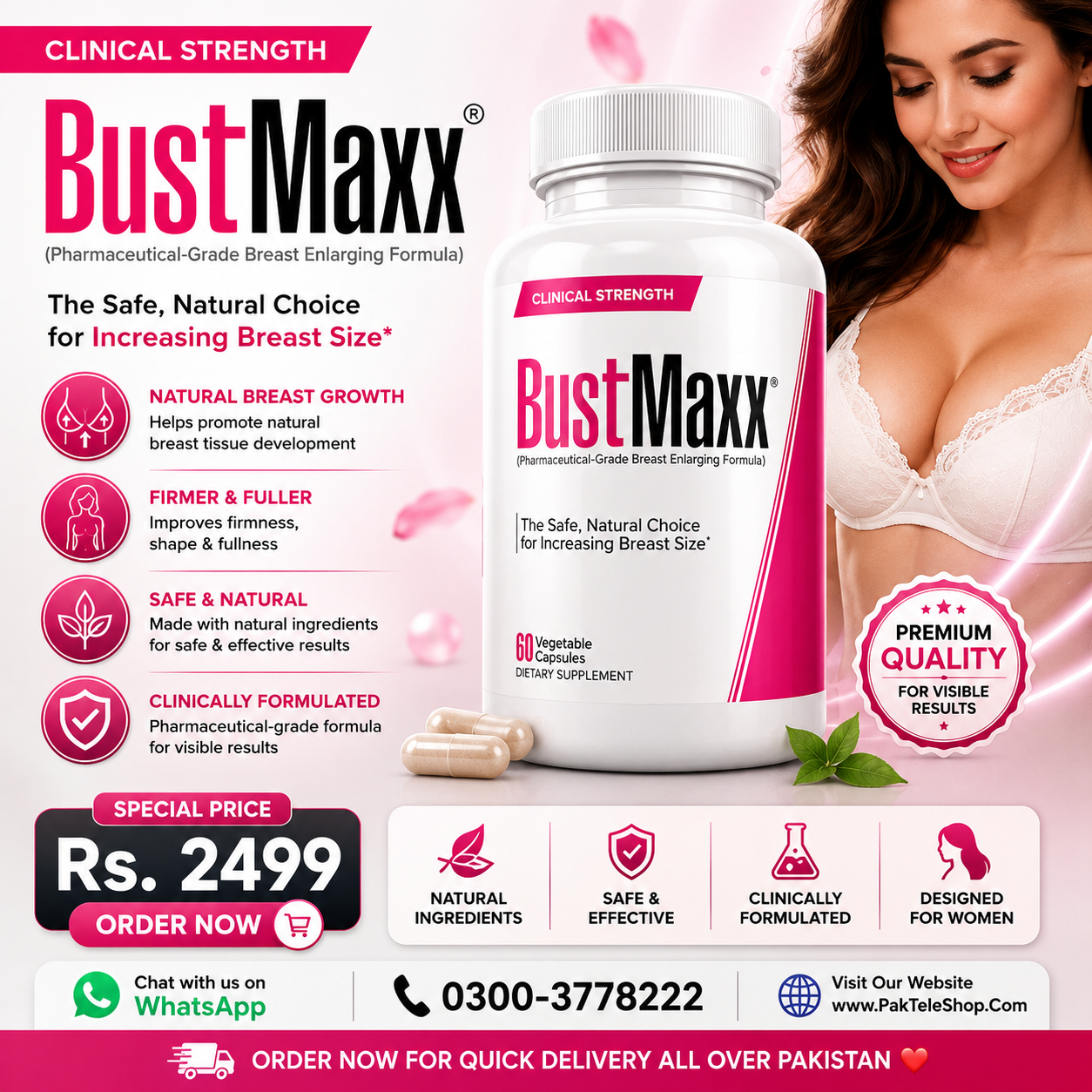 BustMaxx Capsule Price in Pakistan — photo 1