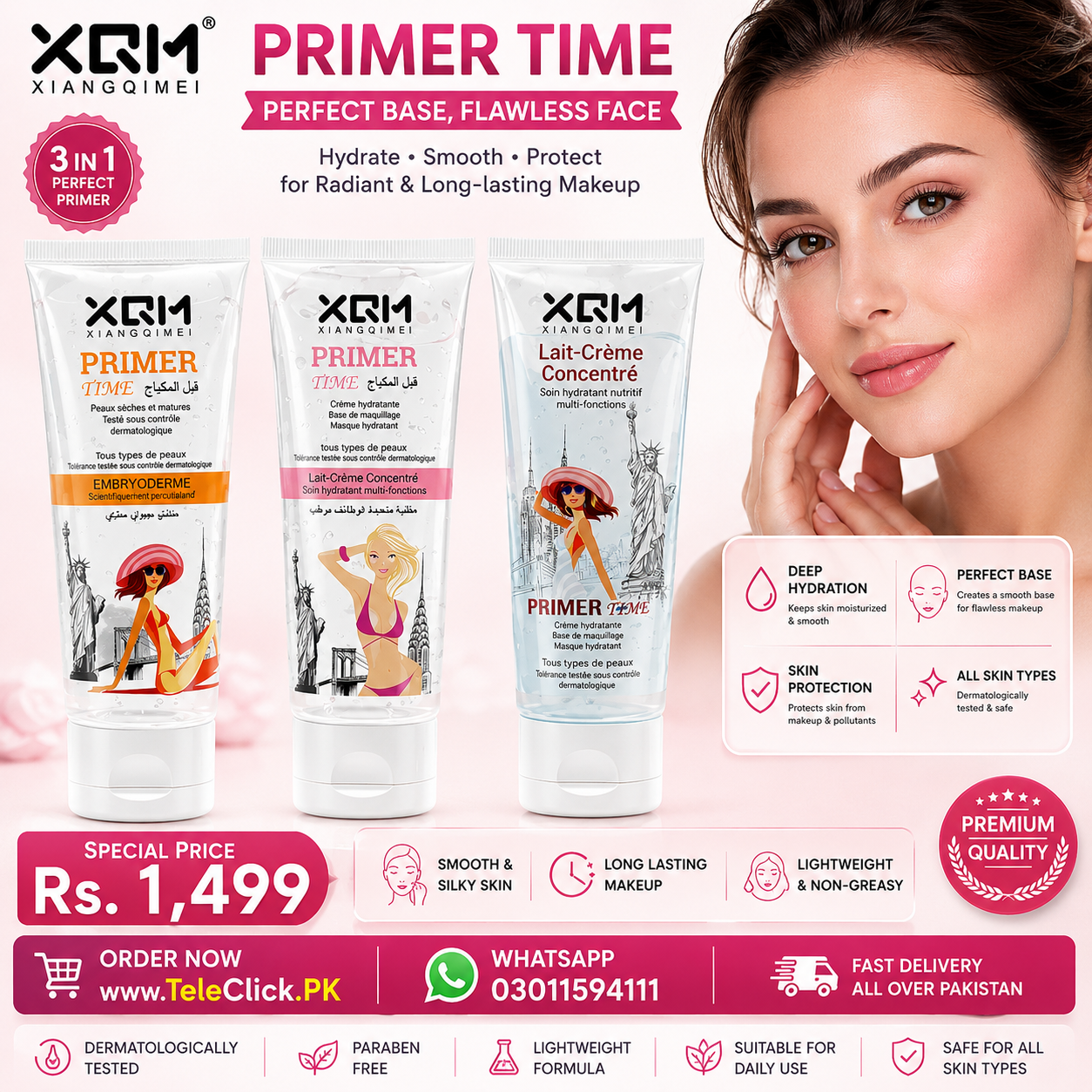 New XQM Xiangqimei Primer Time In Pakistan