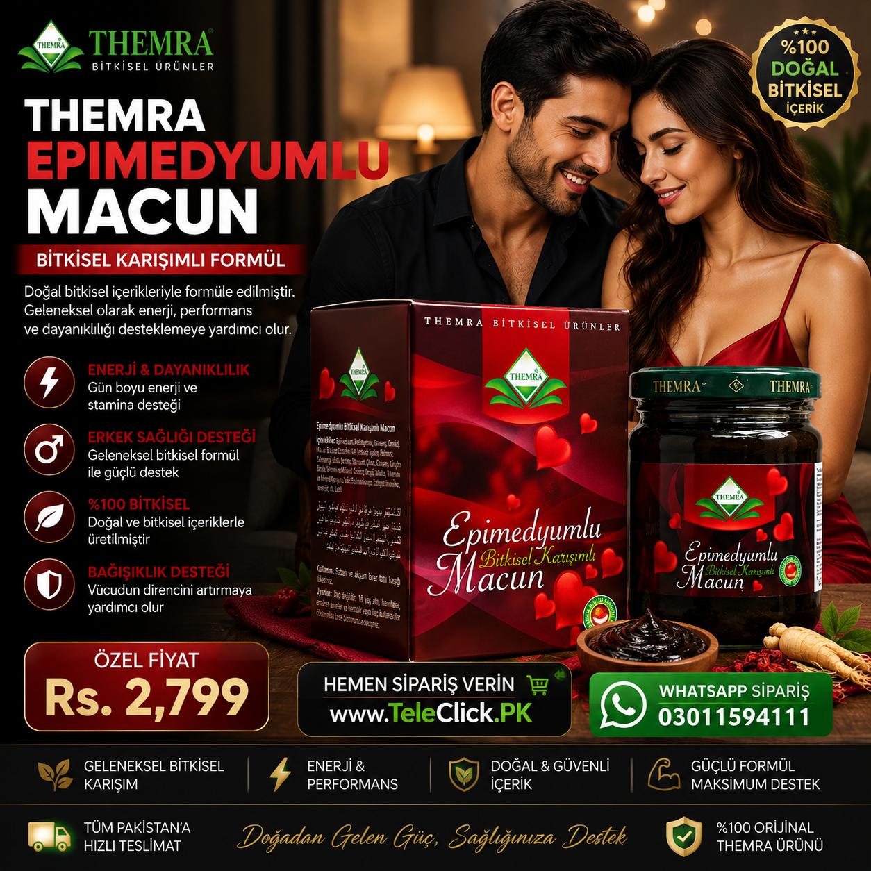 Themra Epimedyumlu Macun - 03011594111