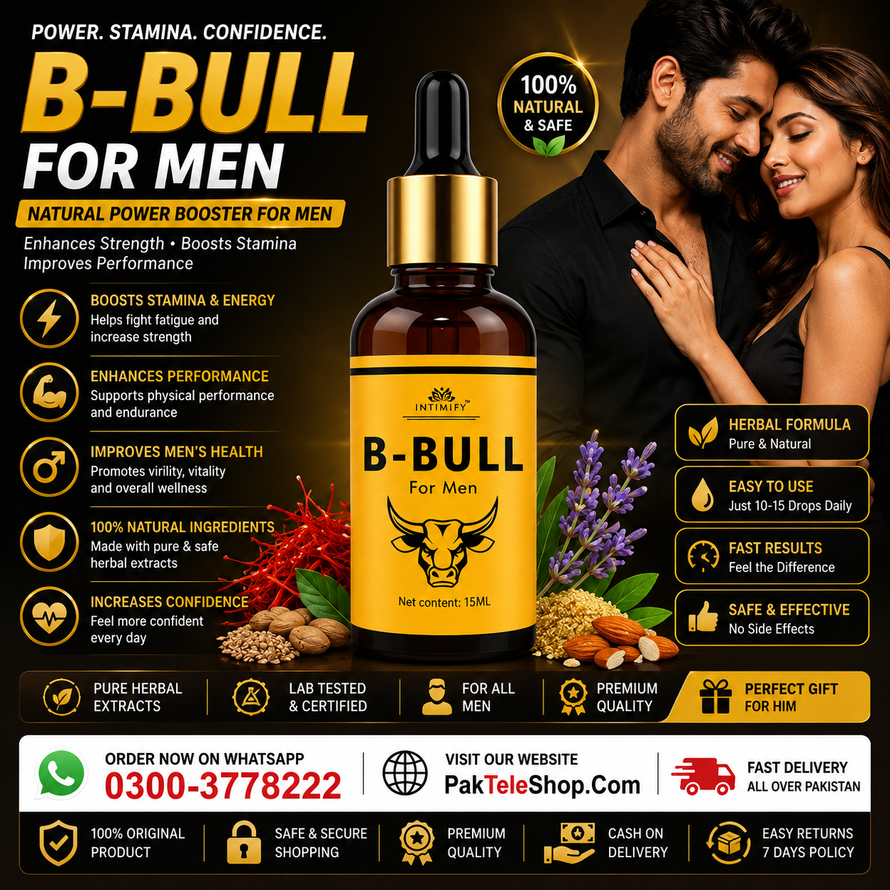Big Bull Massage Oil For Men In Pakistan