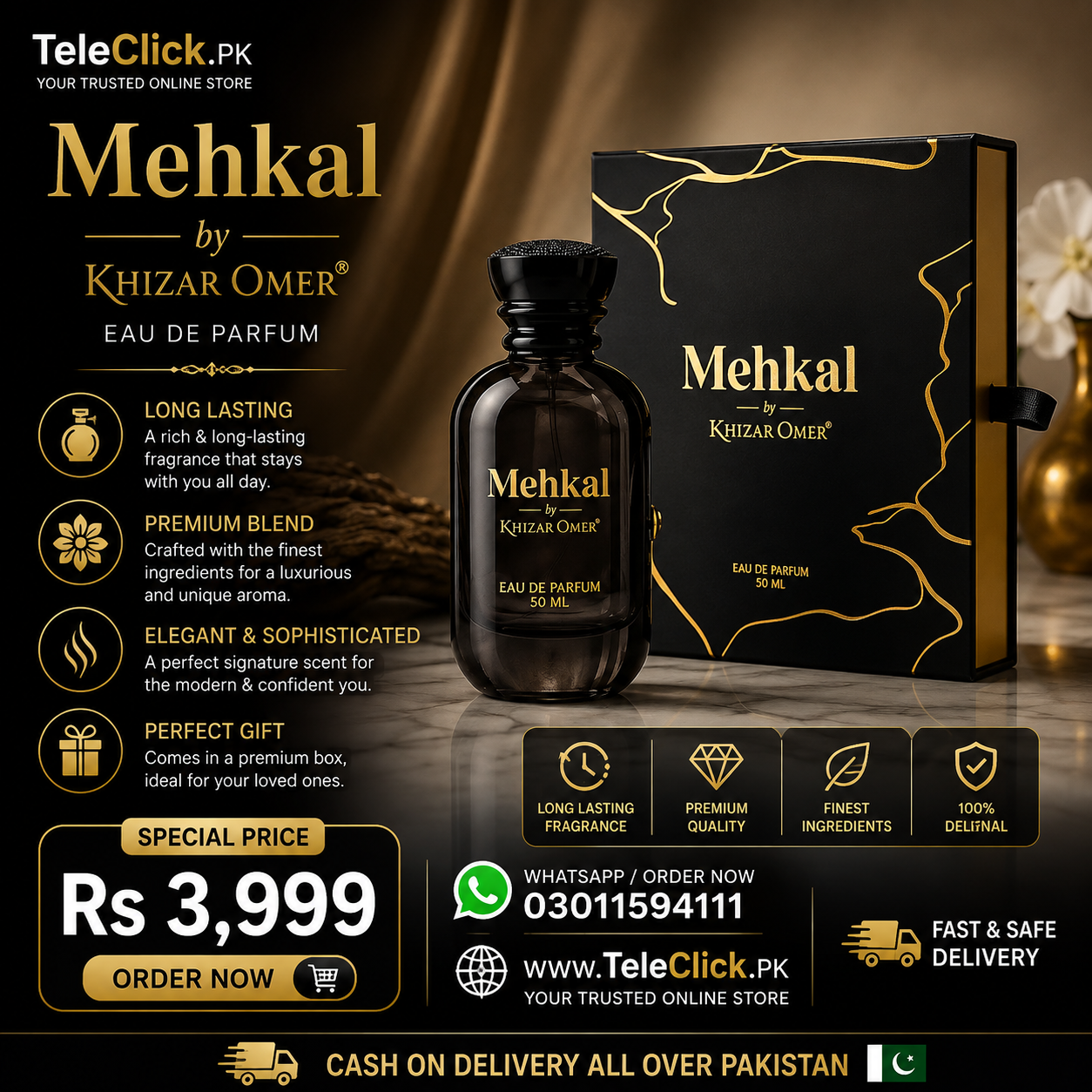 Mehkal Perfume - 03011594111